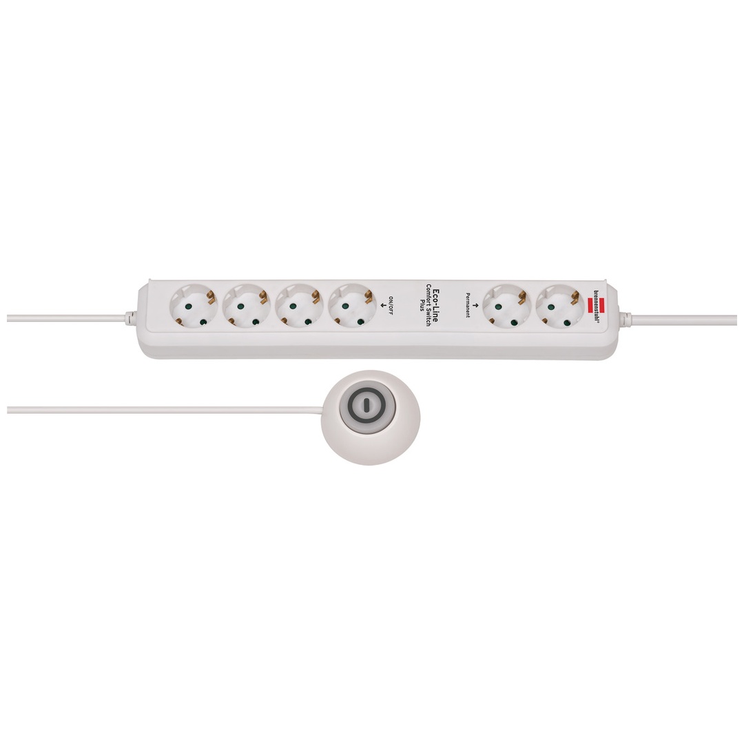 EL CSP 24 DE 3676 Blanc 6 sortie(s) CA 230 V 1,2 m, Multiprise