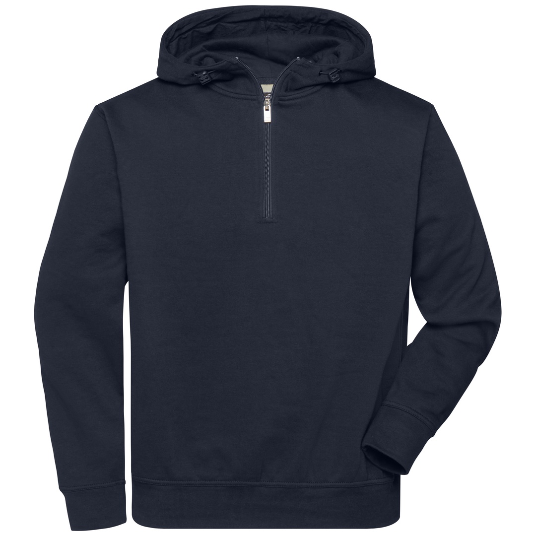 James & Nicholson Sweatshirt mit Reißverschluss und Kapuze JN839 Gr. XL navy