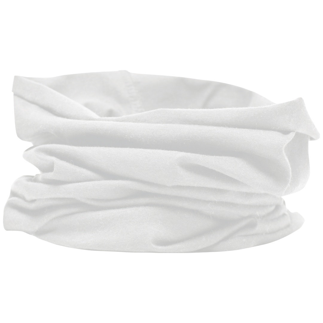 myrtle beach Multifunktionales Schlauchtuch mit 12 Tragevarianten MB100 Gr. one size white