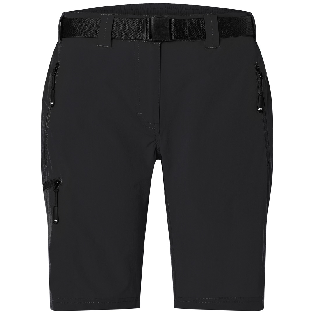 James & Nicholson kurze Outdoorhose Damen JN1203 Gr. M schwarz
