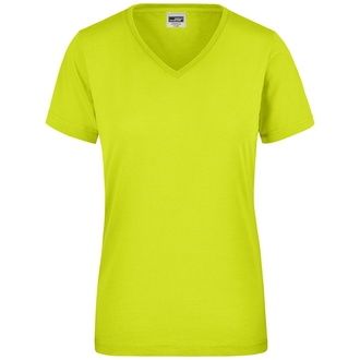 James & Nicholson T-Shirt in Signalfarben Damen JN1837 Gr. 2XL neon-yellow