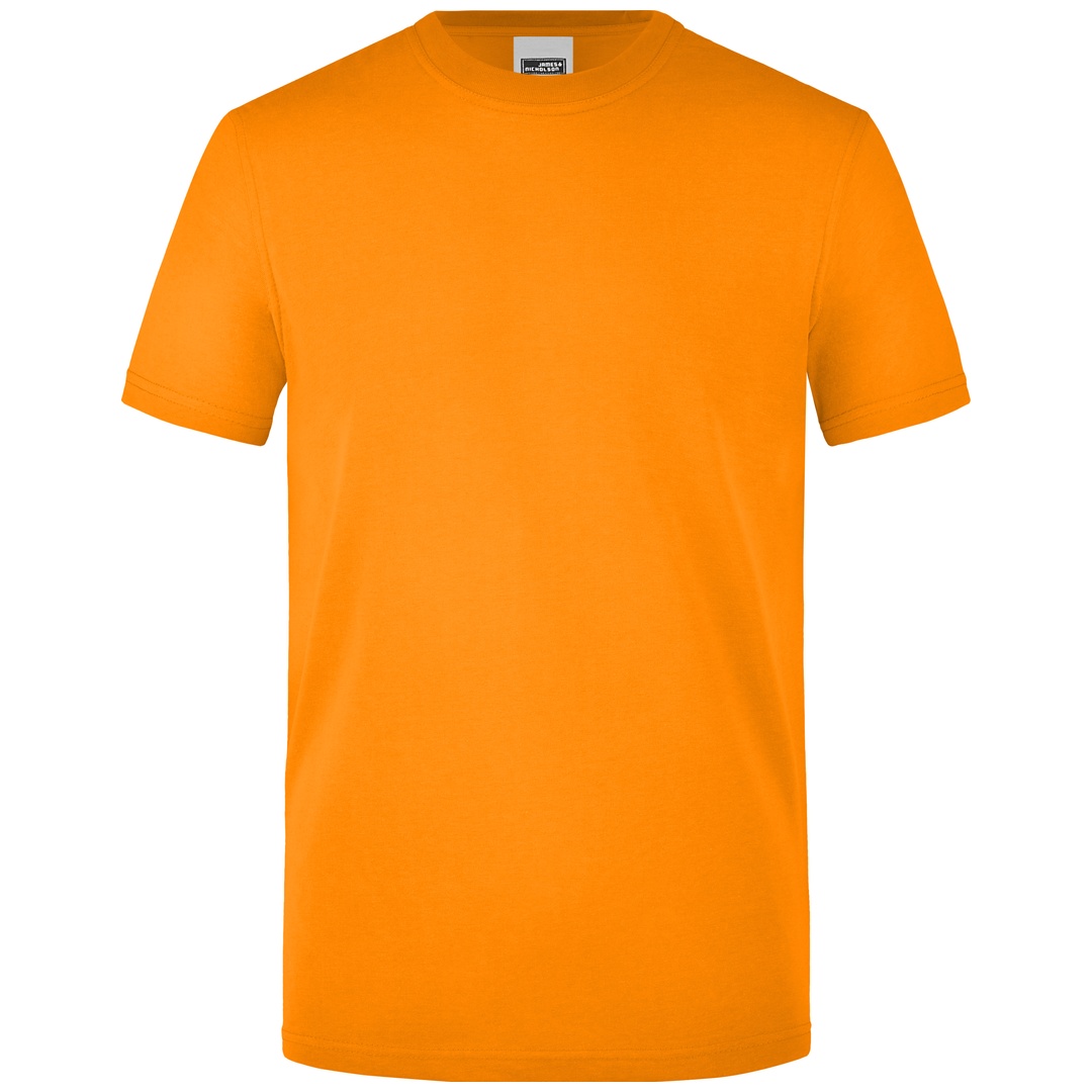 James & Nicholson T-Shirt in Signalfarben Herren JN1838 Gr. 6XL neon-orange