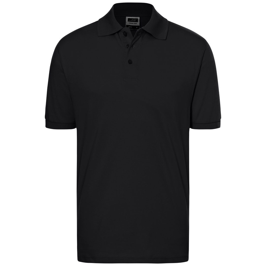 James & Nicholson Poloshirt Herren JN070 Gr. 3XL black