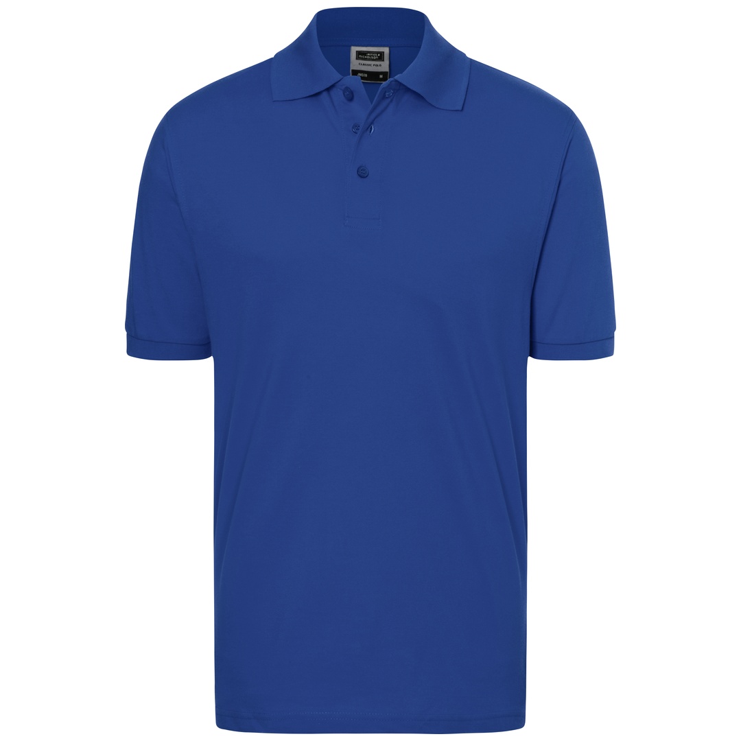 James & Nicholson Poloshirt Herren JN070 Gr. L dark-royal