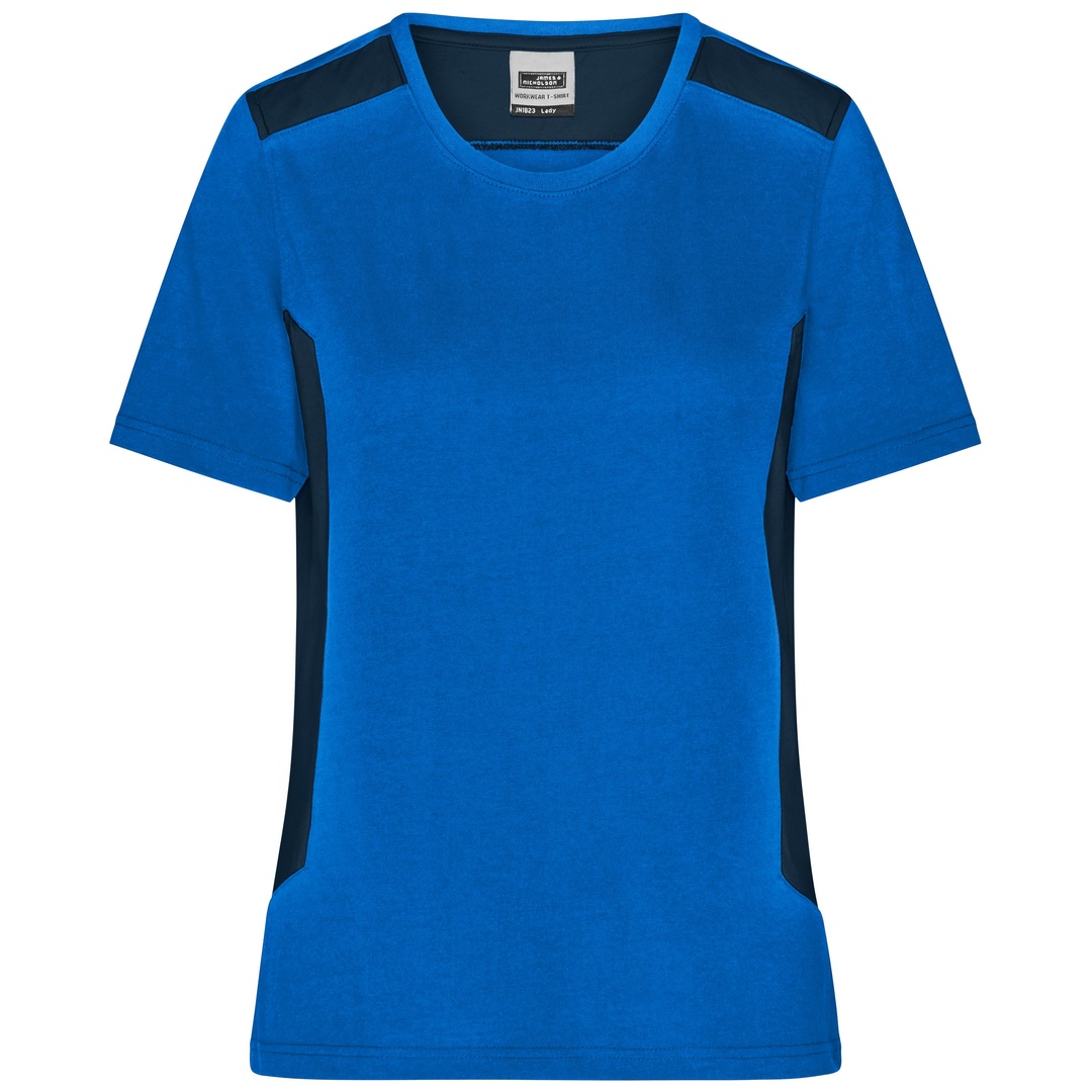 James & Nicholson Workwear T-Shirt Damen JN1823 Gr. 2XL royal/navy