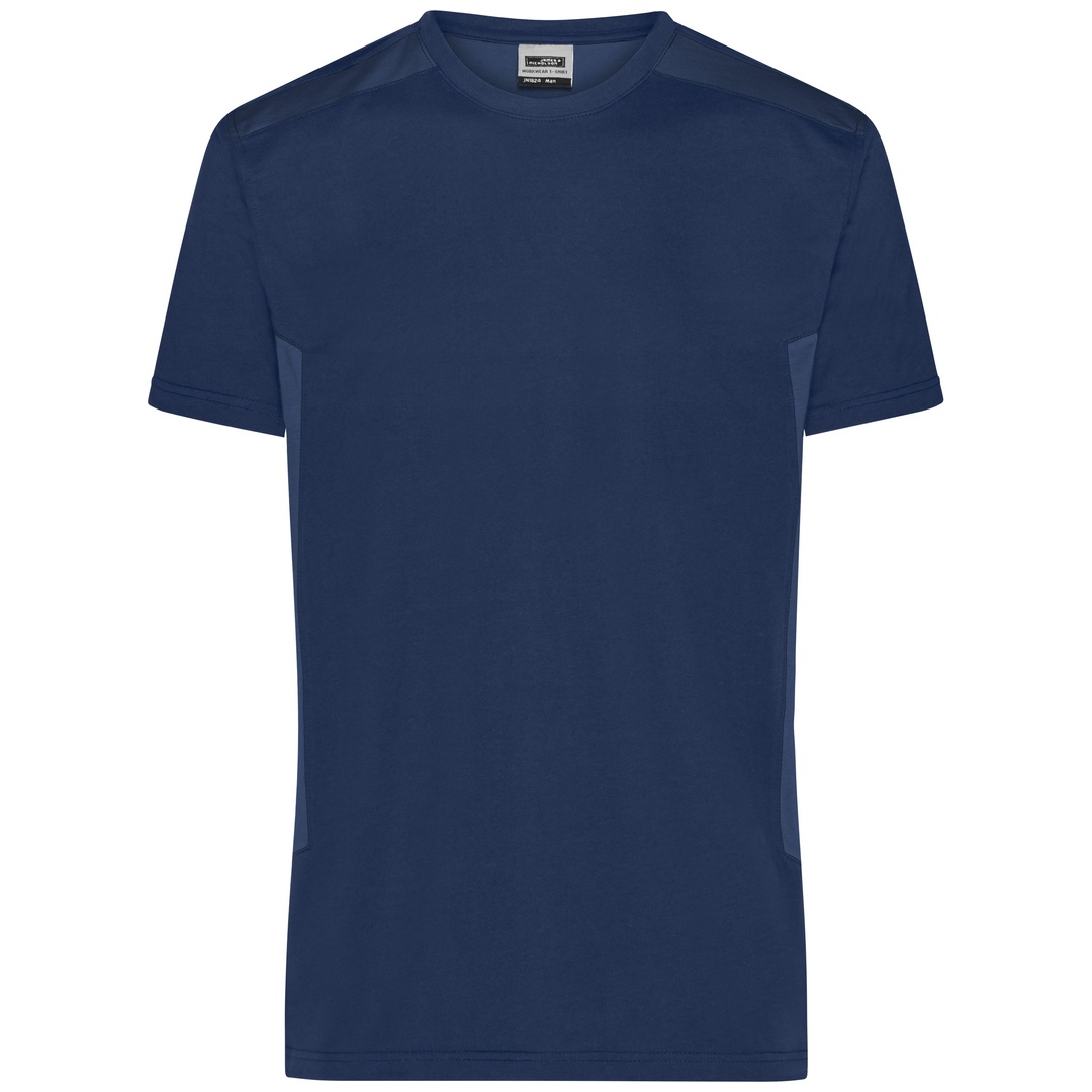 James & Nicholson Workwear T-Shirt Herren JN1824 Gr. XL navy/navy
