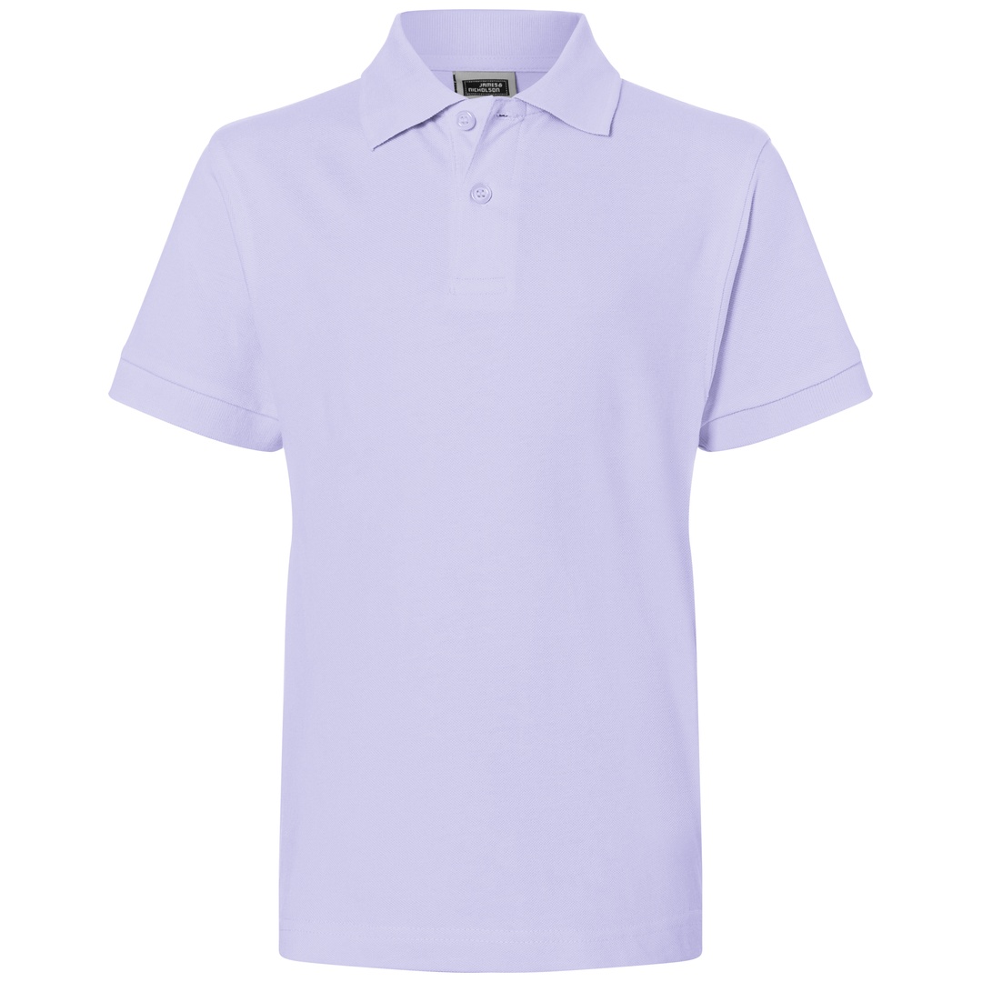 James & Nicholson Poloshirt Kinder JN070K Gr. M-122/128 lilac