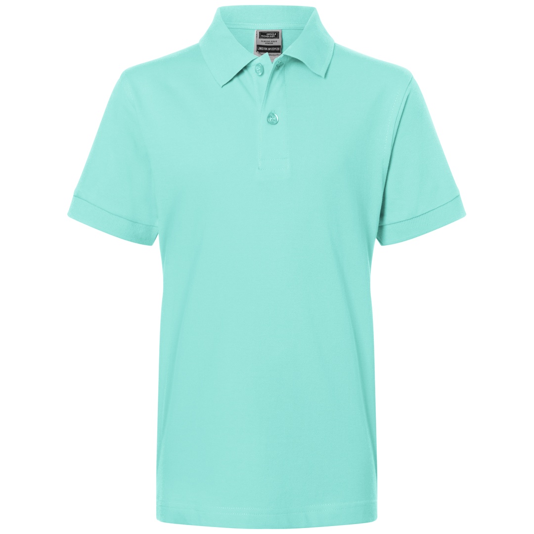 James & Nicholson Poloshirt Kinder JN070K Gr. M-122/128 mint
