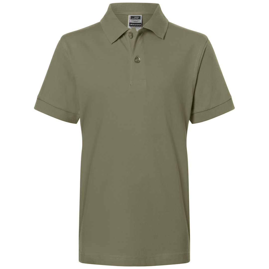 James & Nicholson Poloshirt Kinder JN070K Gr. XL-146/152 olive