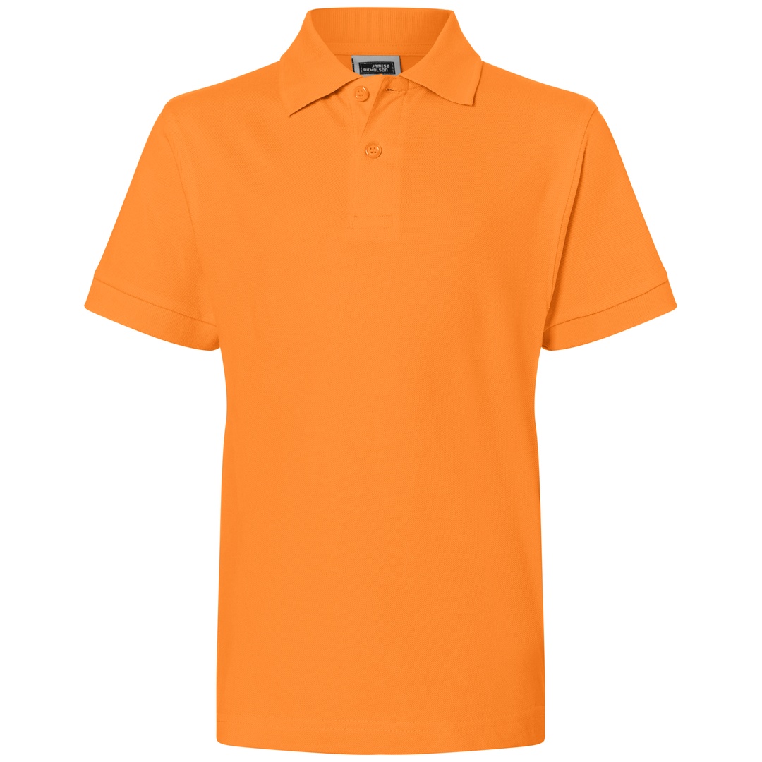 James & Nicholson Poloshirt Kinder JN070K Gr. XL-146/152 orange
