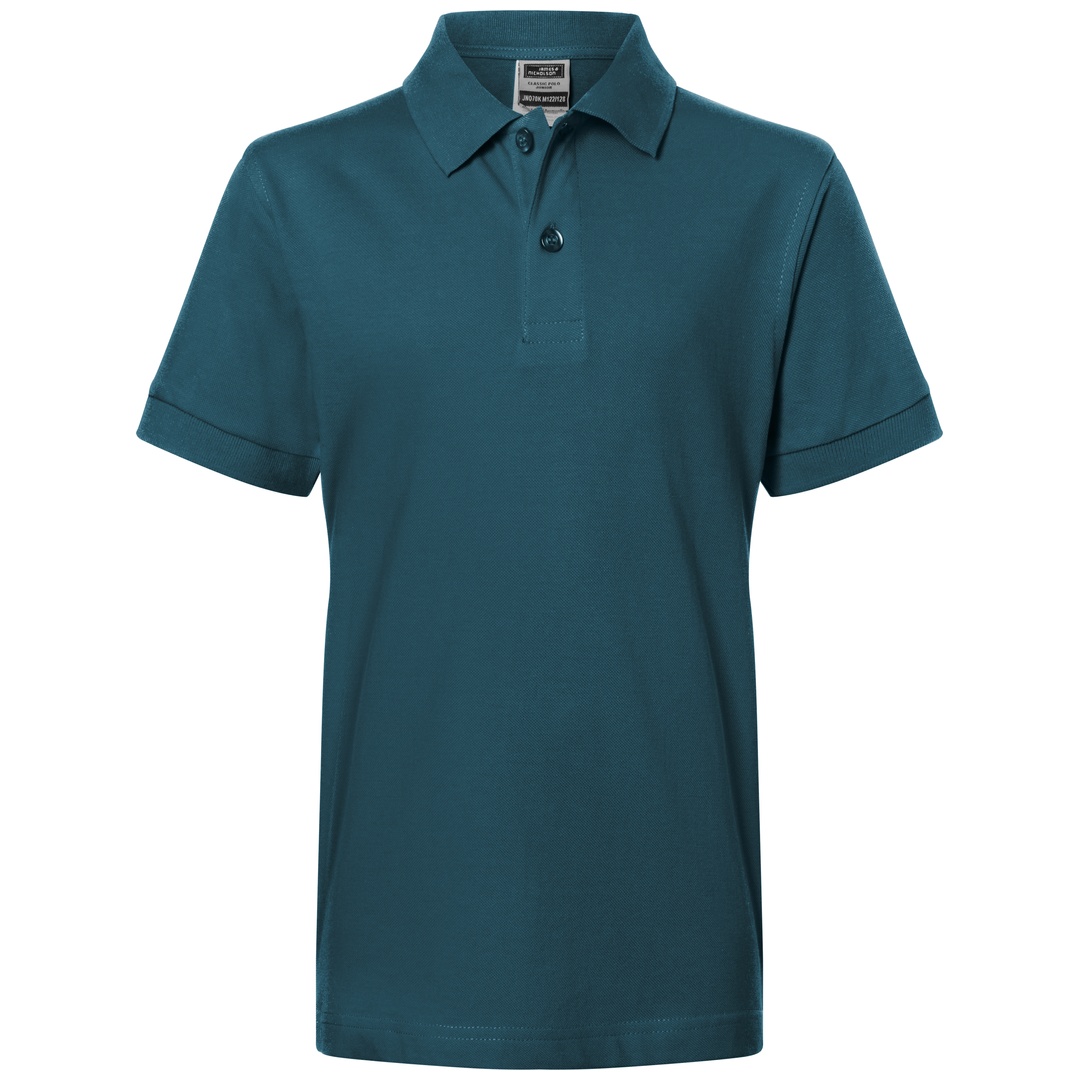 James & Nicholson Poloshirt Kinder JN070K Gr. S-110/116 petrol