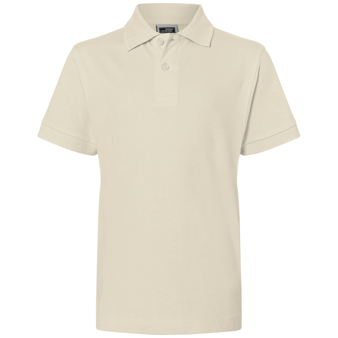 James & Nicholson Poloshirt Kinder JN070K Gr. 2XL-158/164 stone