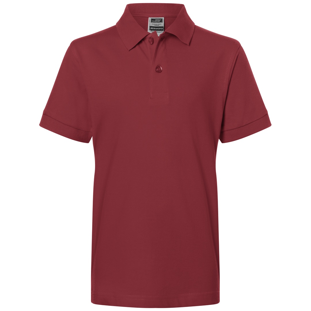 James & Nicholson Poloshirt Kinder JN070K Gr. XL-146/152 wine