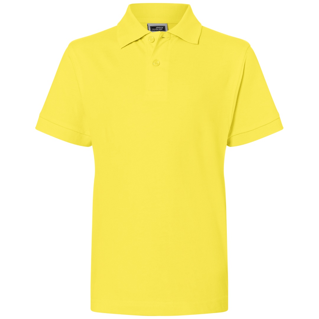 James & Nicholson Poloshirt Kinder JN070K Gr. L-134/140 yellow