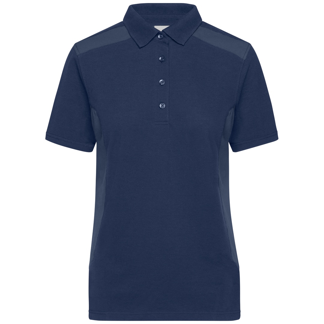 James & Nicholson Workwear Polo Damen JN1825 Gr. XL navy/navy
