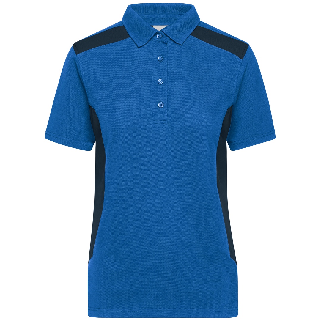 James & Nicholson Workwear Polo Damen JN1825 Gr. 3XL royal/navy