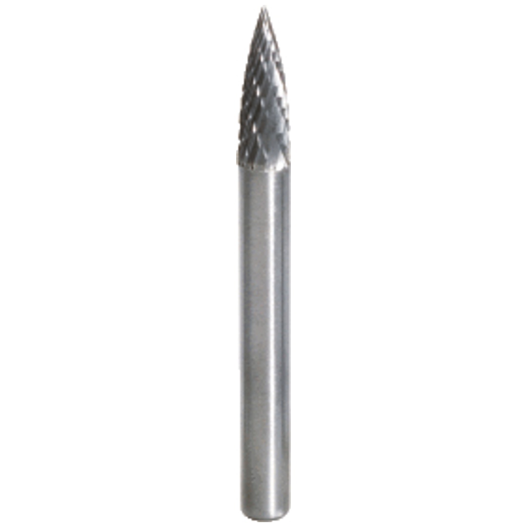 KS Tools HM Spitzbogen-Frässtift Form G, 6 mm
