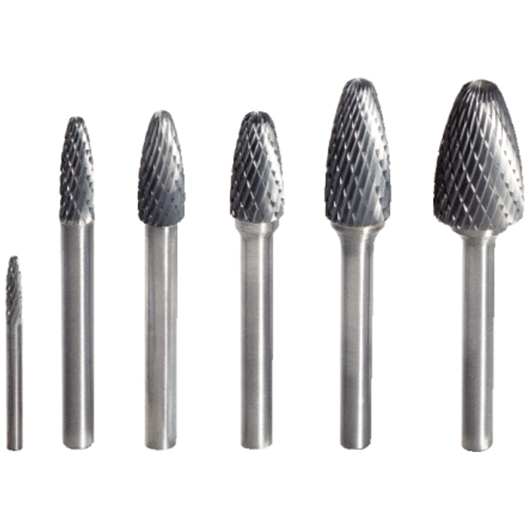 KS Tools HM Rundbogen-Frässtift Form F, 10 mm