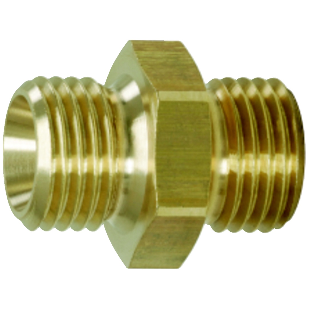 KS Tools Messing-Doppelnippel, G1/2AG