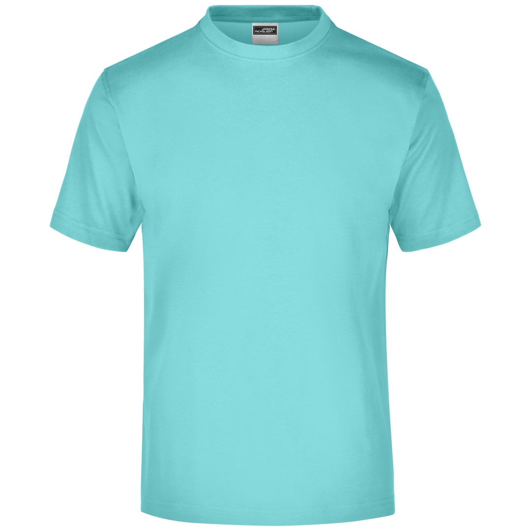 James & Nicholson Komfort-T-Shirt aus Single-Jersey Herren JN001 Gr. XL mint