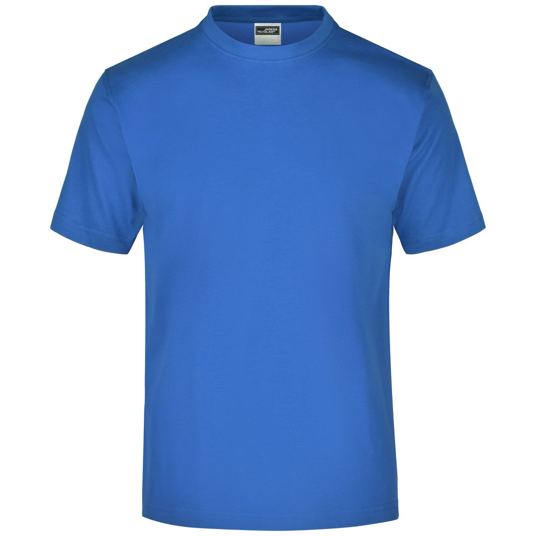 James & Nicholson Komfort-T-Shirt aus Single-Jersey Herren JN001 Gr. M royal