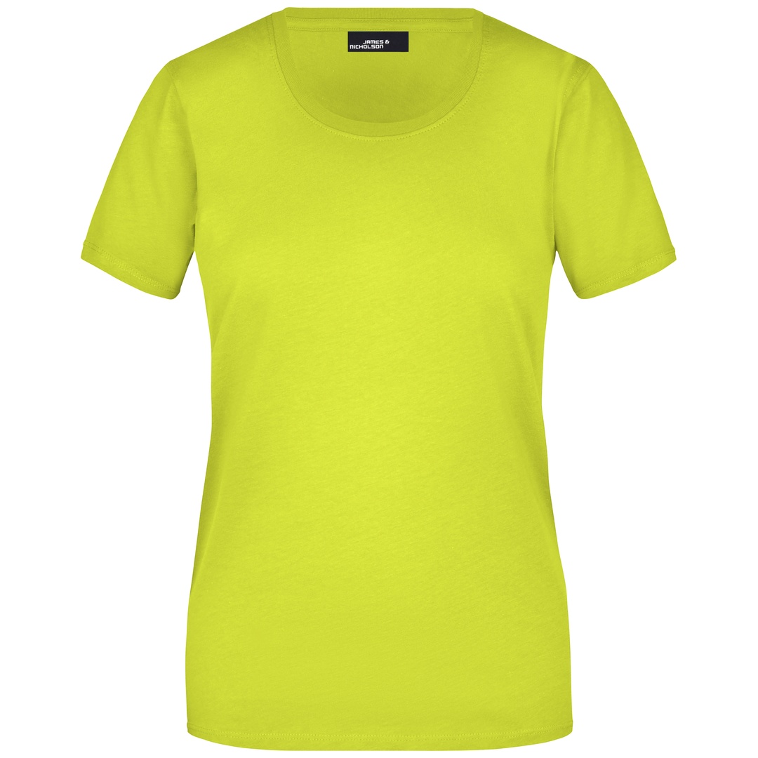 James & Nicholson Basic T-Shirt Damen JN901 Gr. 2XL acid-yellow