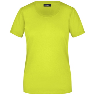 James & Nicholson Basic T-Shirt Damen JN901 Gr. 2XL acid-yellow