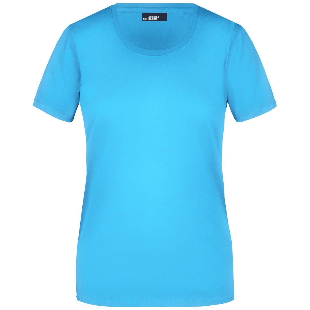 James & Nicholson Basic T-Shirt Damen JN901 Gr. 2XL aqua