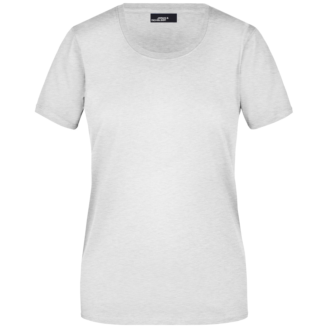 James & Nicholson Basic T-Shirt Damen JN901 Gr. S ash