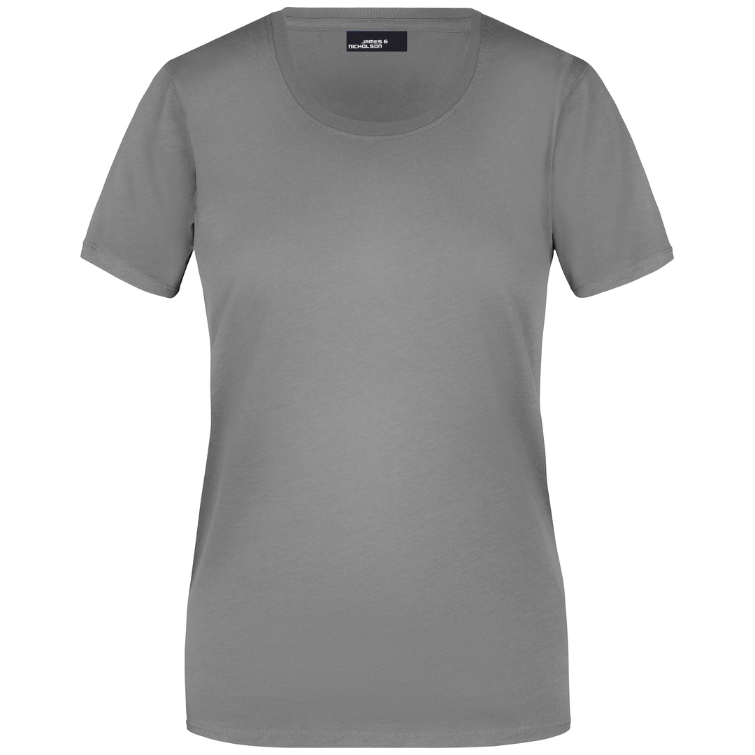 James & Nicholson Basic T-Shirt Damen JN901 Gr. 3XL dark-grey