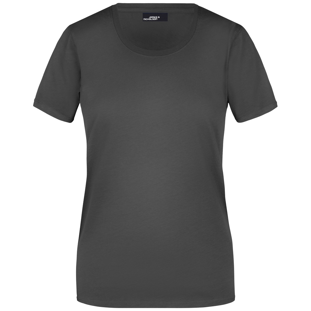 James & Nicholson Basic T-Shirt Damen JN901 Gr. 2XL graphite