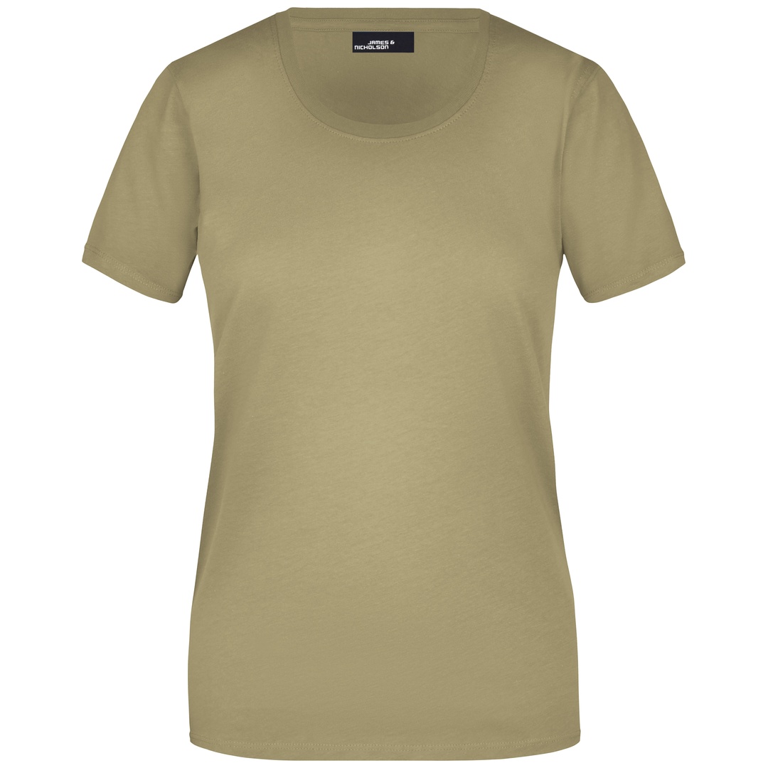 James & Nicholson Basic T-Shirt Damen JN901 Gr. XL khaki