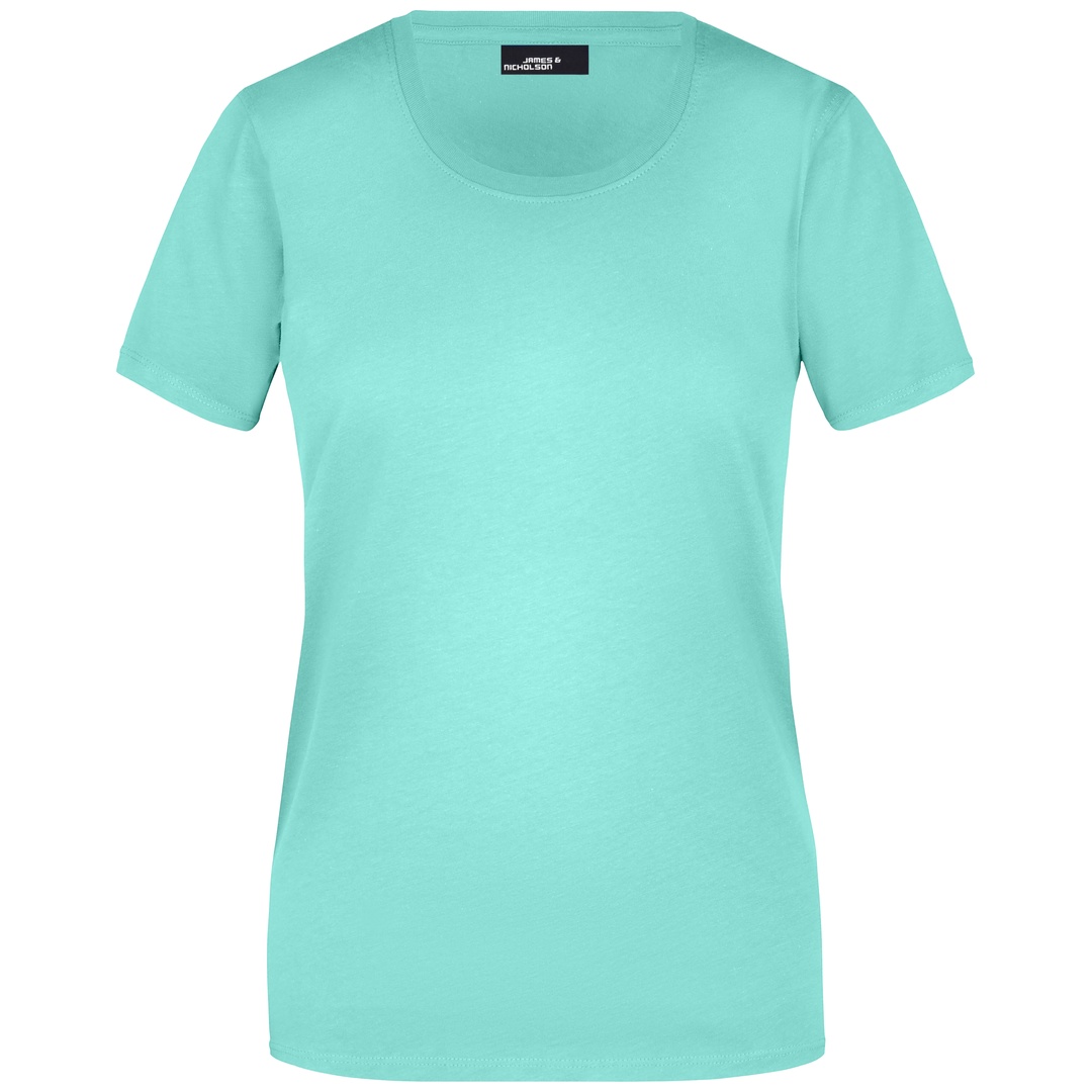 James & Nicholson Basic T-Shirt Damen JN901 Gr. L mint