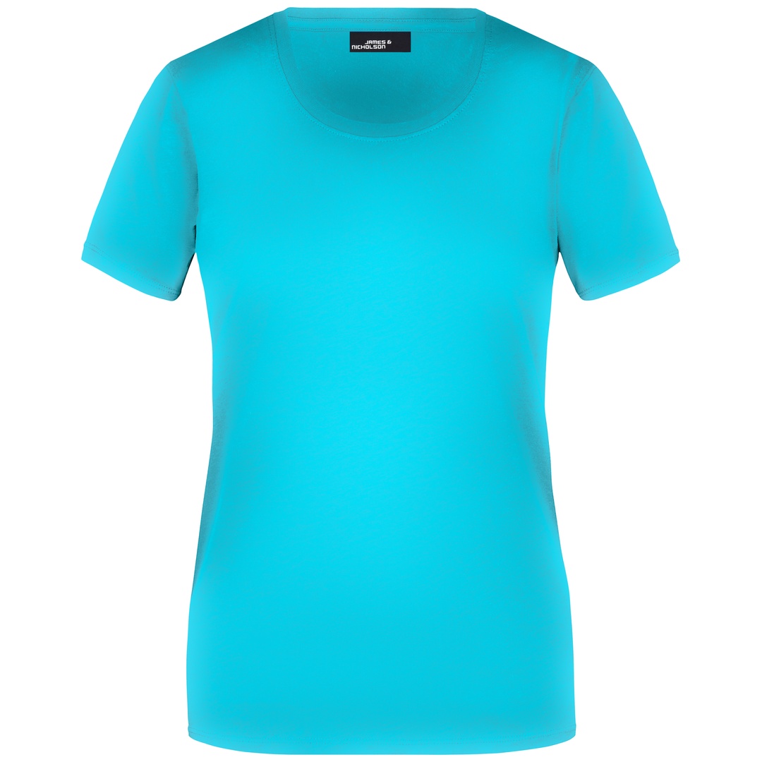 James & Nicholson Basic T-Shirt Damen JN901 Gr. 3XL pacific