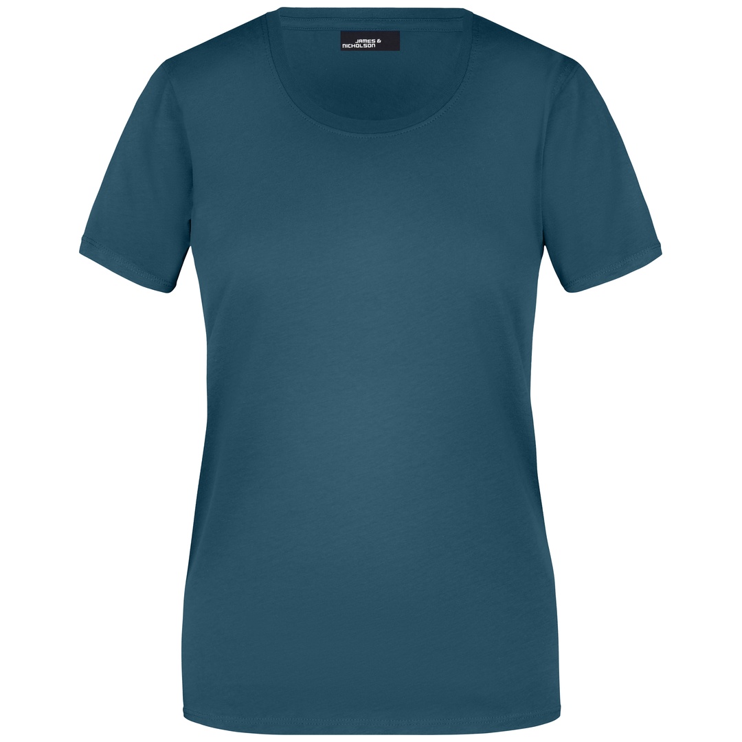 James & Nicholson Basic T-Shirt Damen JN901 Gr. M petrol