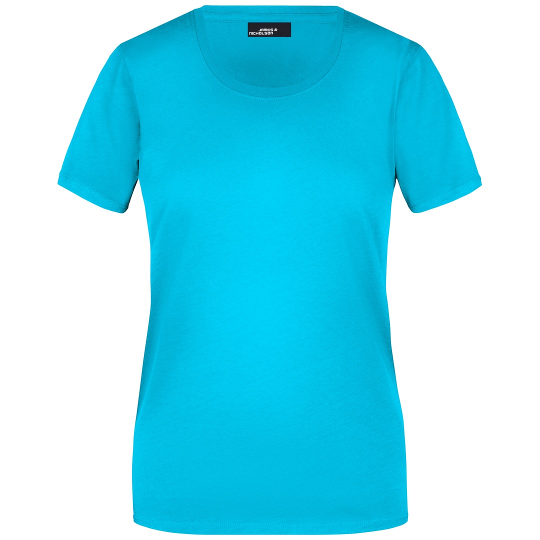 James & Nicholson Basic T-Shirt Damen JN901 Gr. M turquoise