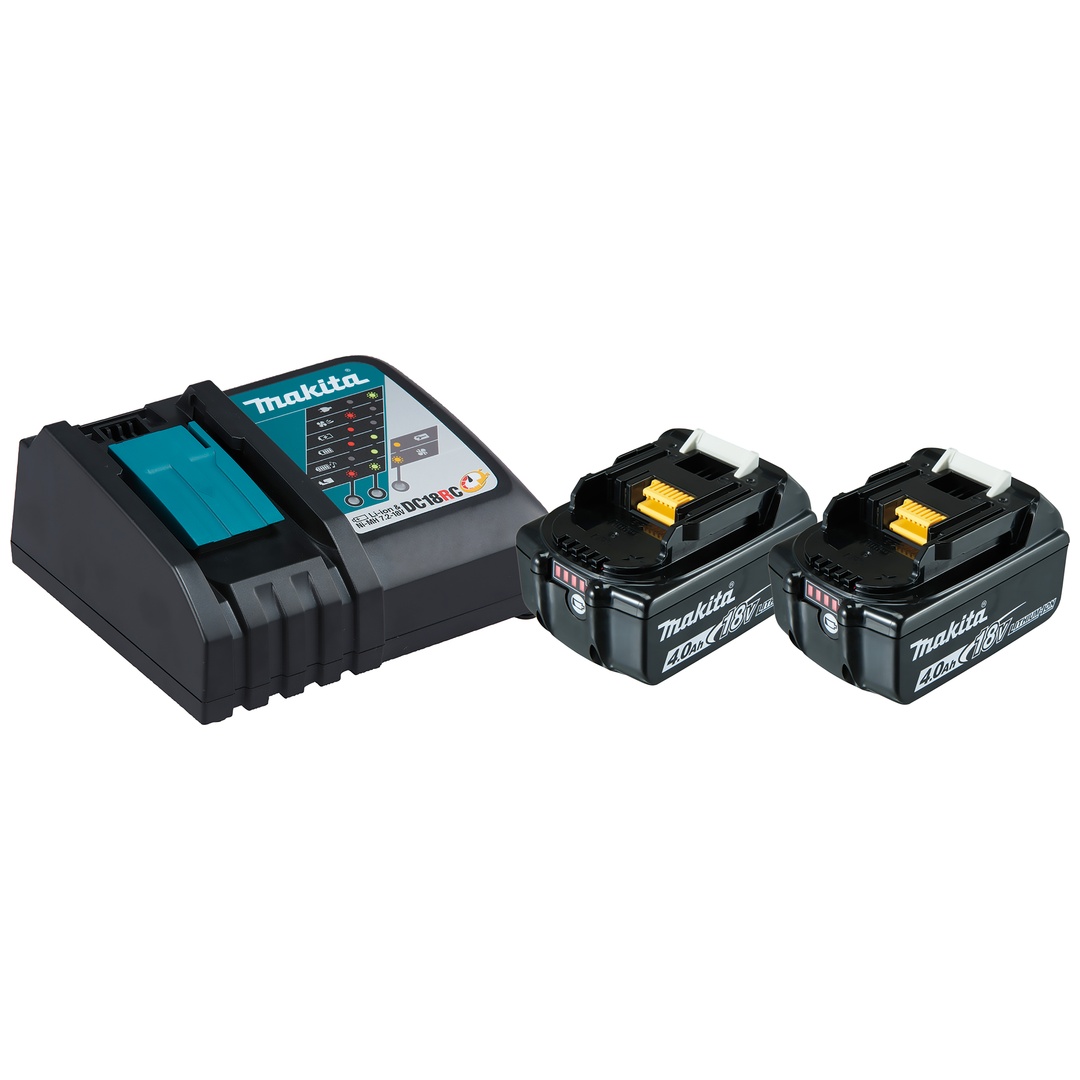 Makita Power Source Kit 18V, LXT, 2 Akkus BL1840B 4,0 Ah