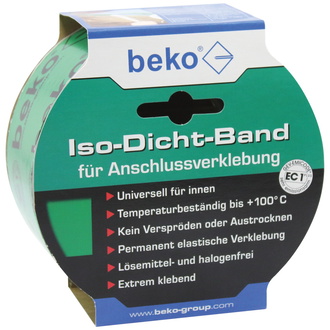 Beko Iso-Dicht-Band 60 mm x 25 m, grün, für Anschlussverklebung im Innenbereich