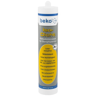 Beko Iso-Dicht Klebedichtmasse für Dampfsperren, 315 g