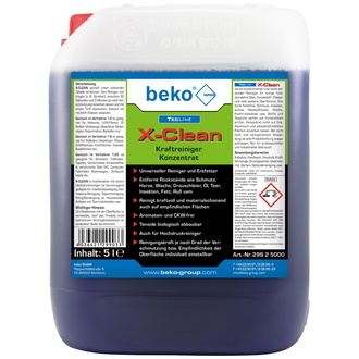 Beko TecLine X-Clean Kraftreiniger-Konzentrat 30 l Kanister