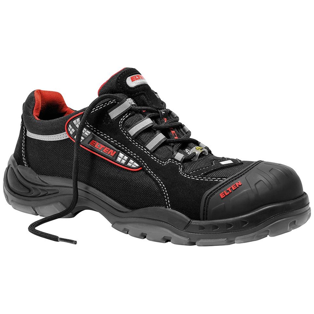 ELTEN Sicherheitshalbschuh SENEX Pro ESD S3S Gr. 41 schwarz/rot