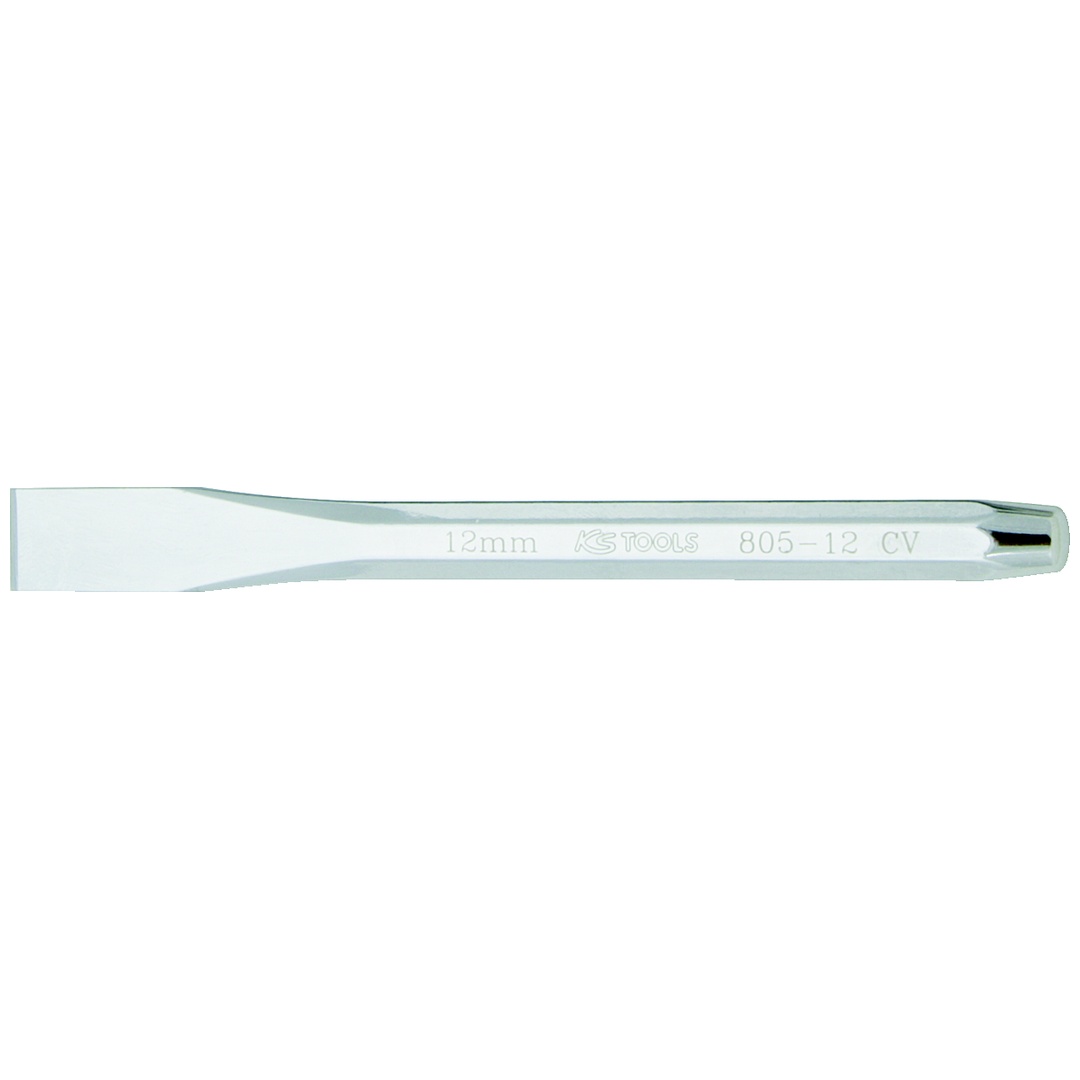 KS Tools Flachmeißel, 8-kant, 130mm 156.0162