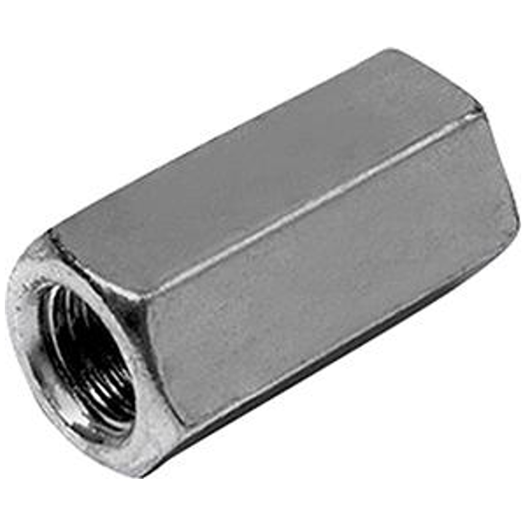 E-NORMpro Verbindungsmutter (Distanzmutter) M16 x 50 mm, Stahl verzinkt