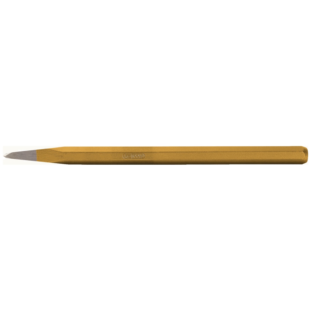 KS TOOLS 162.0238 Burin / ciseau octogonal, Burin pointu