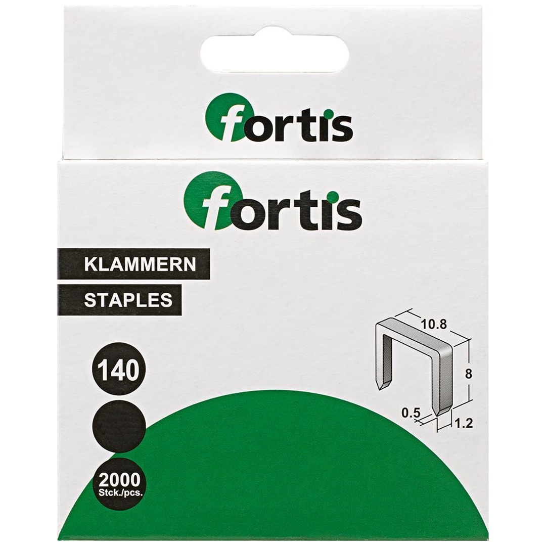 Fortis Heftklammer Typ 140, 12 mm a 2000 Stk.