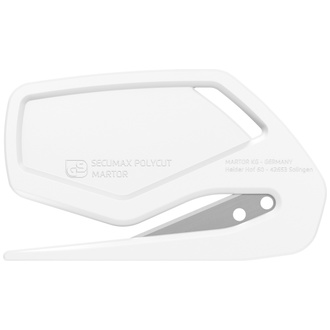 Martor SECUMAX POLYCUT, weiß, 1 VE = 100 lose im Karton