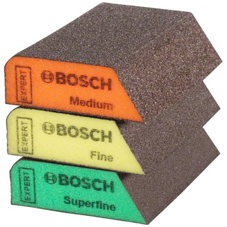 Bosch EXPERT S470 Combi Block, 69 x 97 x 26 mm, M, F, SF, 3-tlg. Für Handschleifen