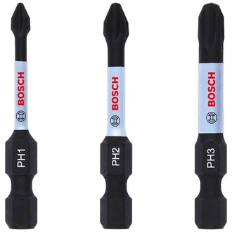 Bosch Impact Control PH Power Bits, 3 Stk.