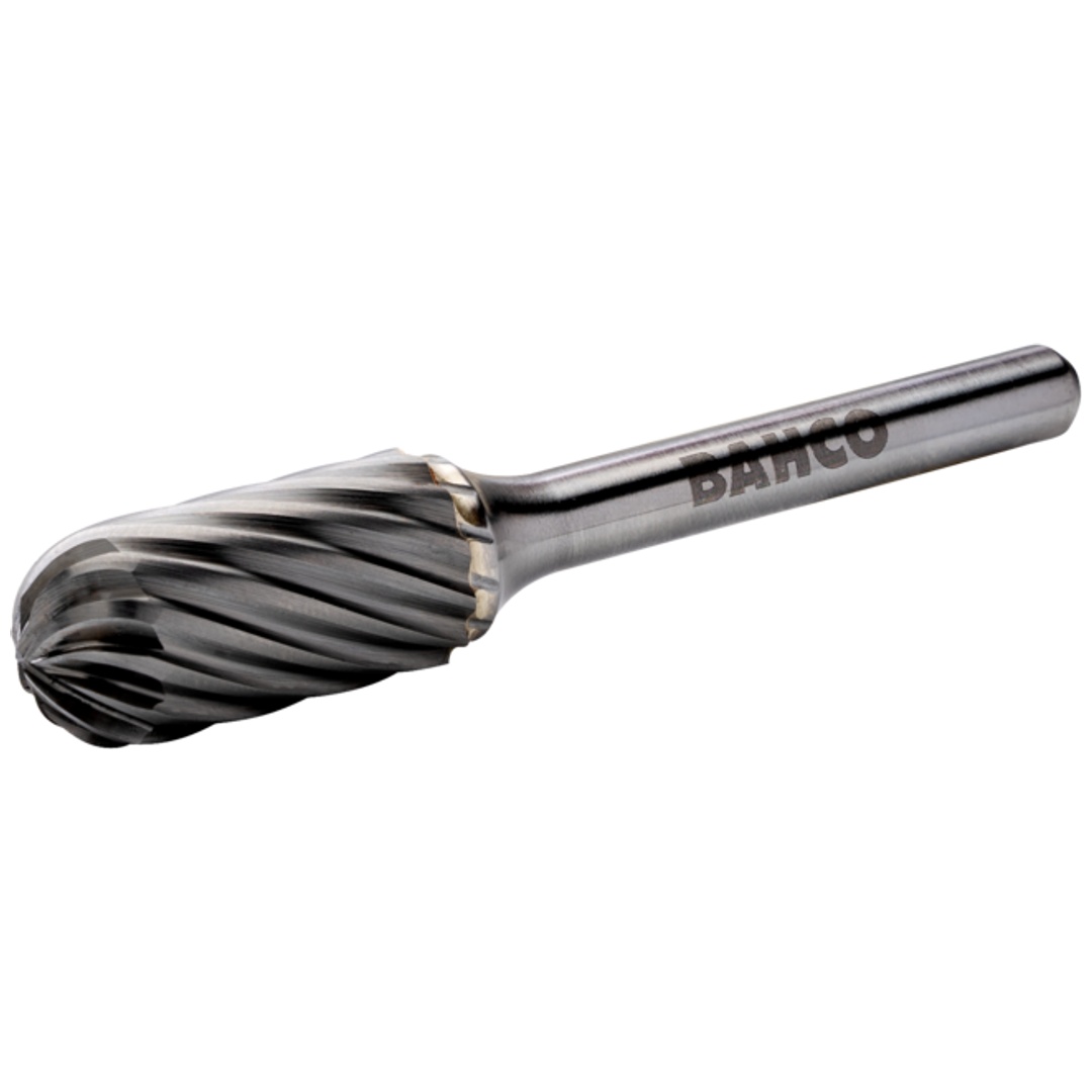 Bahco 3 mm x 14 mm - Ø 3 mm Hartmetall-Frässtift Zylinder (WRC) für Edelstahl