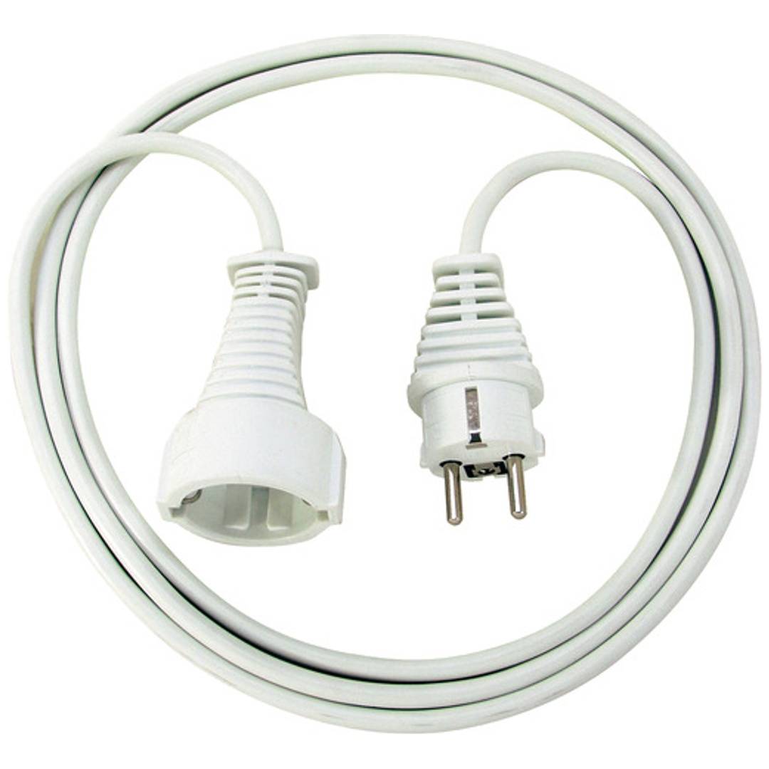 brennenstuhl - Câble d'alimentation - 3 m - blanc